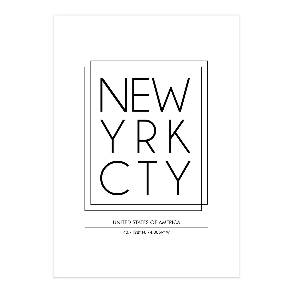 Newyrk Cty (Print Only)