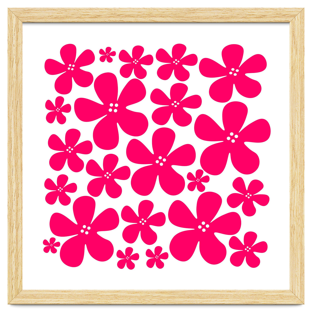 Pink Flowers Pattern