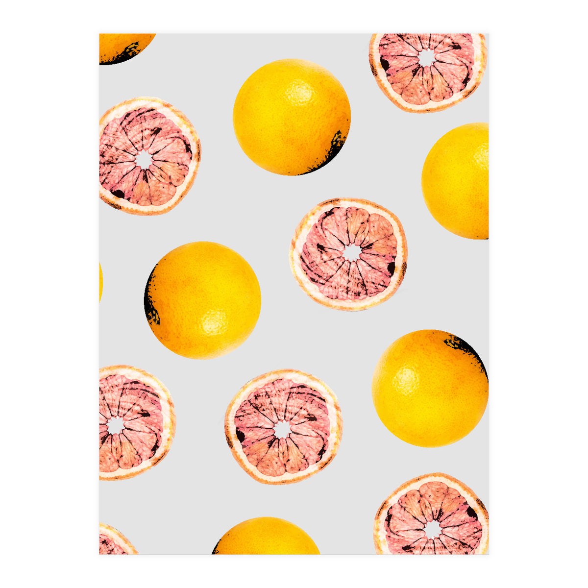 Grapefruit Pattern (Print Only)