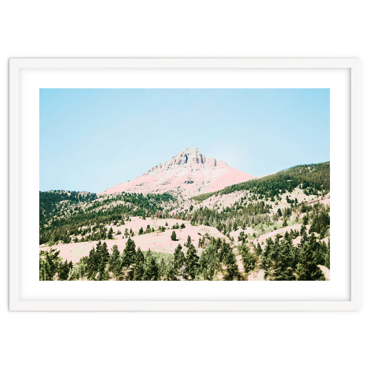 Happy Mountain #society6 #decor #buyart