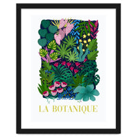 La Botanique, Botanical Garden, Colorful Jungle Print, Boho FLower Market