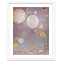 Hilma af Klint - The Ten Largest No 8 Adulthood Abstract Spiritual Geometry Art