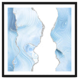 Blue & Silver Agate Glitter Texture 06 thumbnail