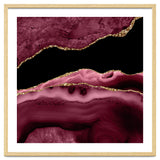 Burgundy & Gold Agate Texture 13 thumbnail