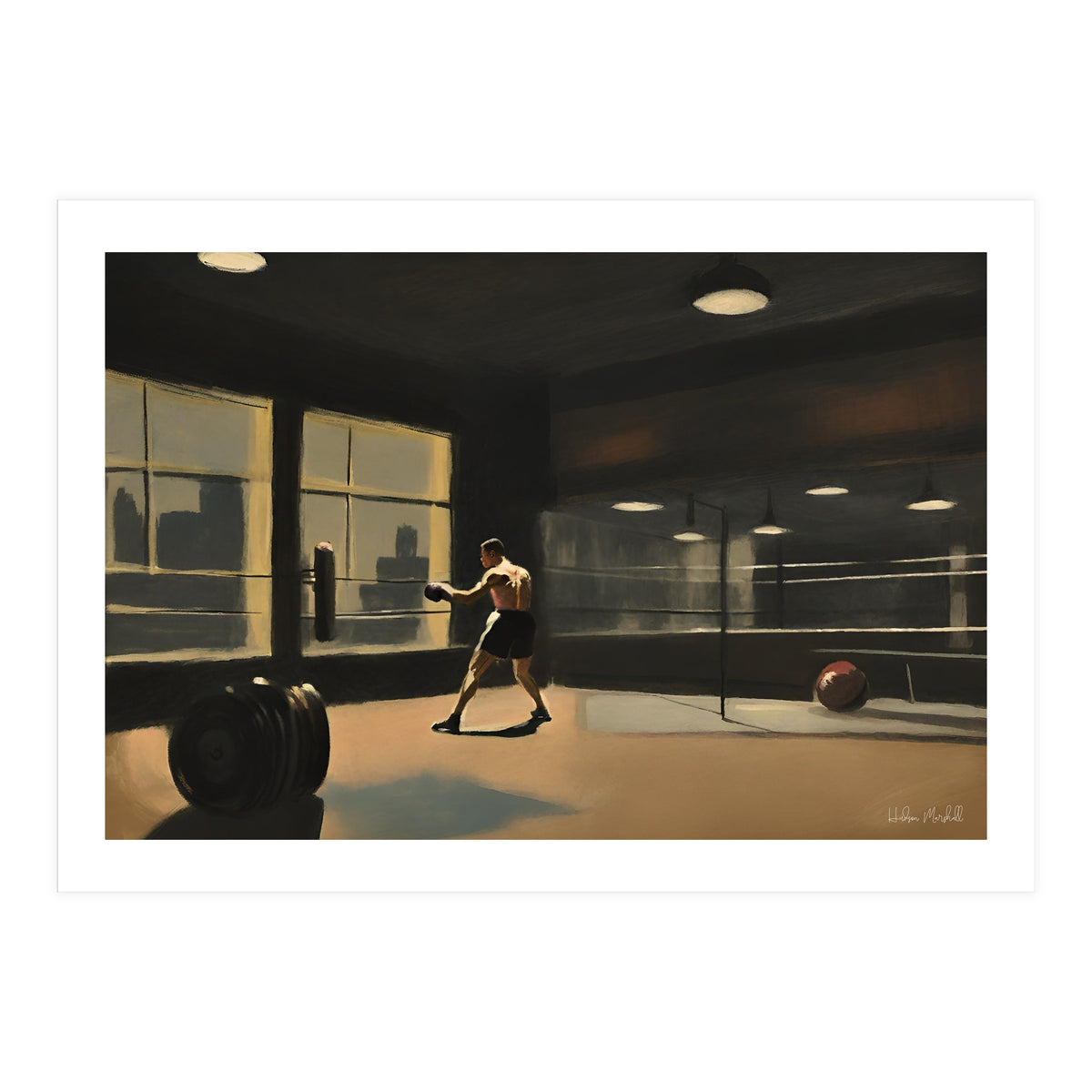 Boxing Gym #3 (Print Only)