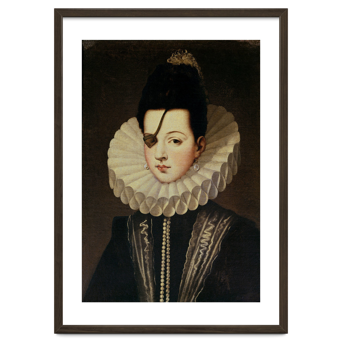 'Ana de Mendoza, Princess of Eboli', 16th century. ALONSO SANCHEZ COELLO. PASTRANA DUQUESA DE.