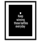 Keep winning those battles everyday thumbnail