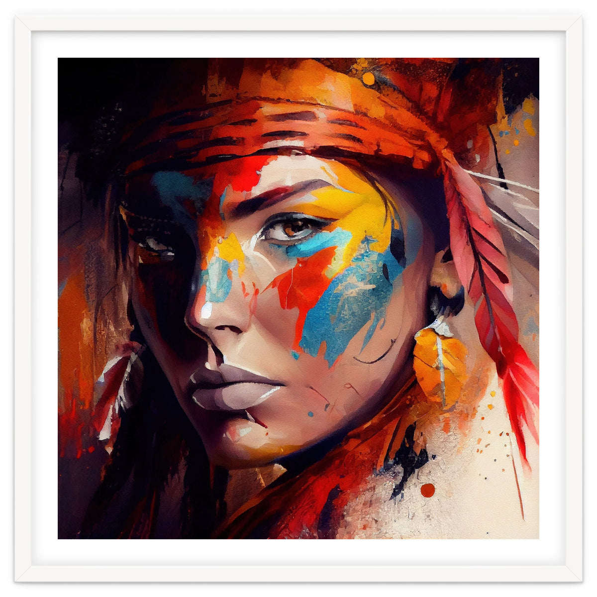 Powerful American Native Woman #4