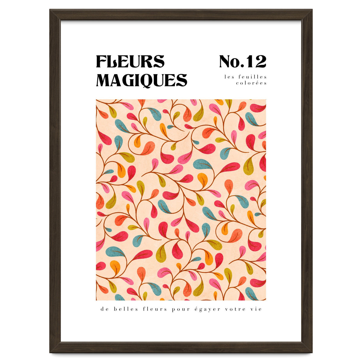 Magical Flowers No.12 Coloured Leaves