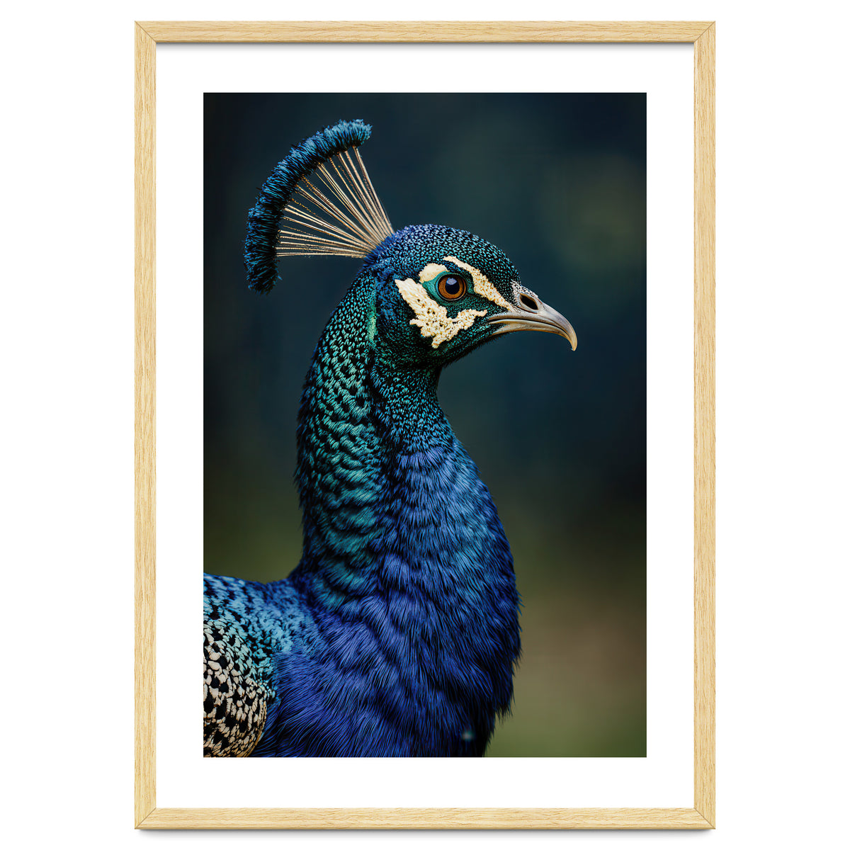 Peacock Portrait Photography