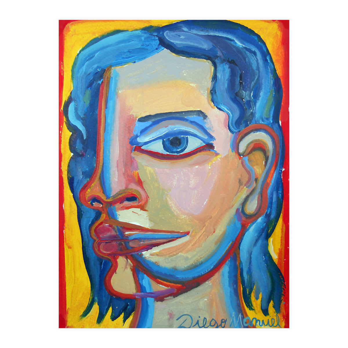 Cabeza De Mujer 28 (Print Only)