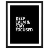 keep calm and stay focused thumbnail