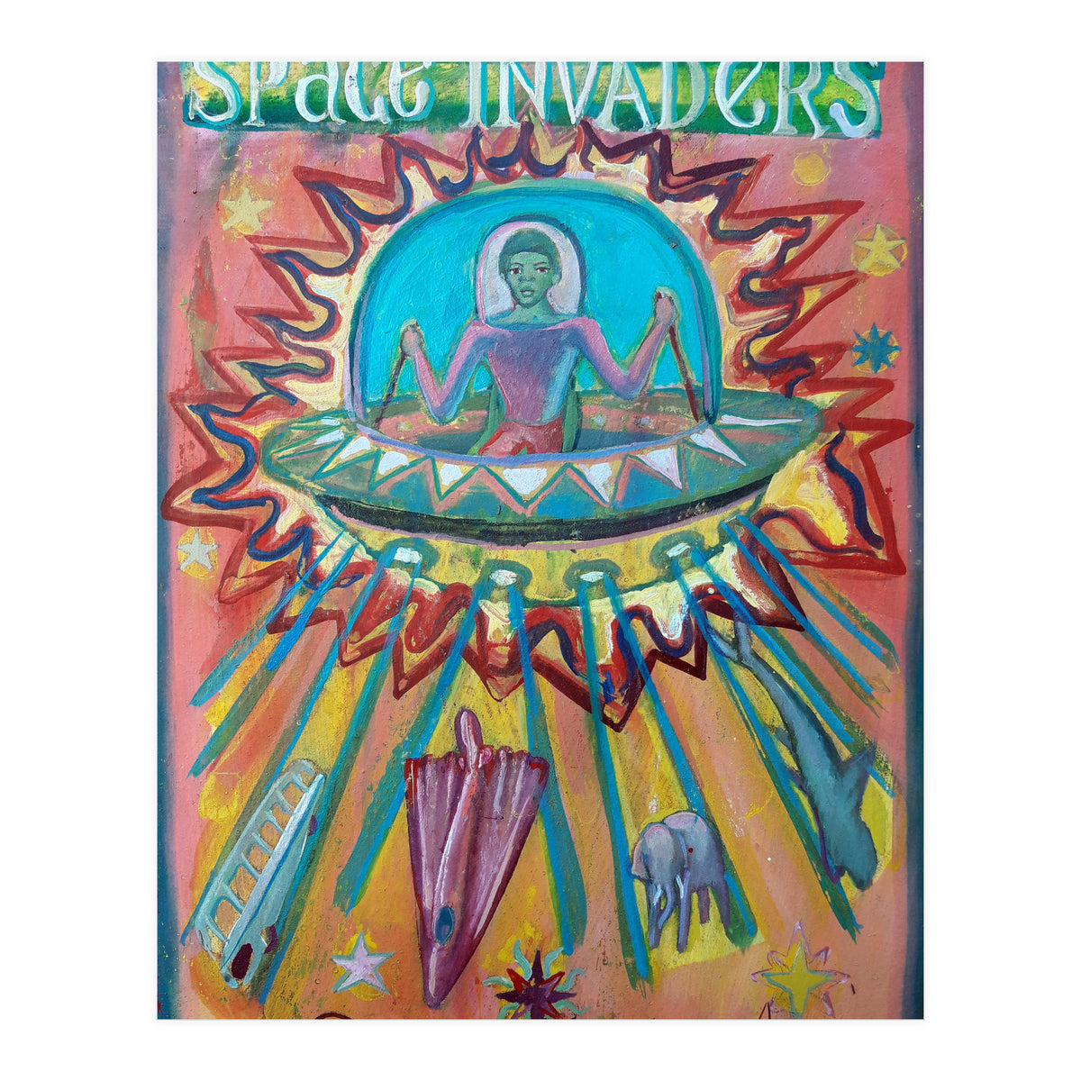 Space Invaders (Print Only)