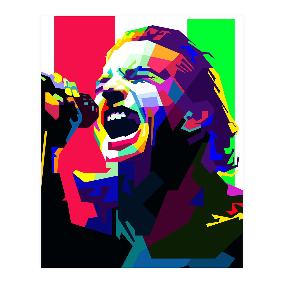Eddie Vedder Singer Guitarist WPAP Trending Now (Print Only)