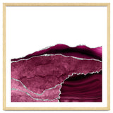 Burgundy & Silver Agate Texture 14 thumbnail
