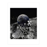 Lunar Moon Planet Astronaut (Print Only) thumbnail