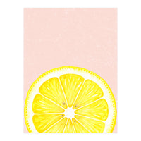 Lemon Slice, Fresh Citrus Kitchen Summer Art (Print Only)