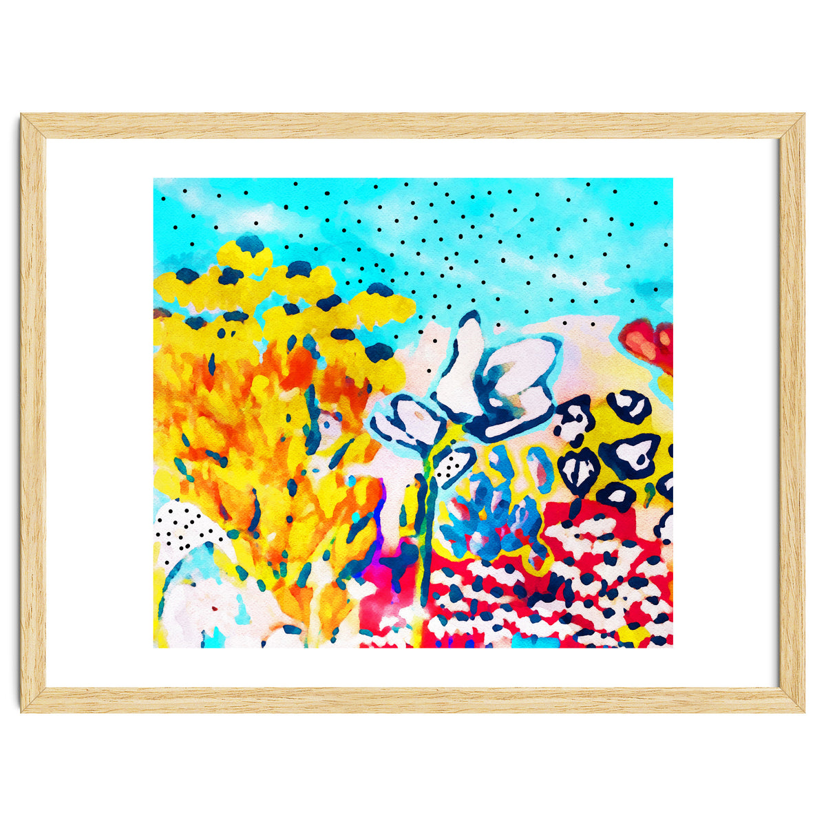 Floral Graffiti #society6 #decor #buyart