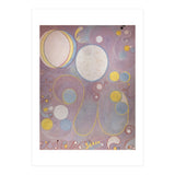 Hilma af Klint - The Ten Largest No 8 Adulthood Abstract Spiritual Geometry Art (Print Only) thumbnail