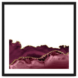 Burgundy & Gold Agate Texture 30 thumbnail