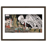 Utagawa Kuniyoshi – Mitsukuni Defying the Skeleton Specter (1910) | Dramatic Japanese Ukiyo-e Masterpiece thumbnail