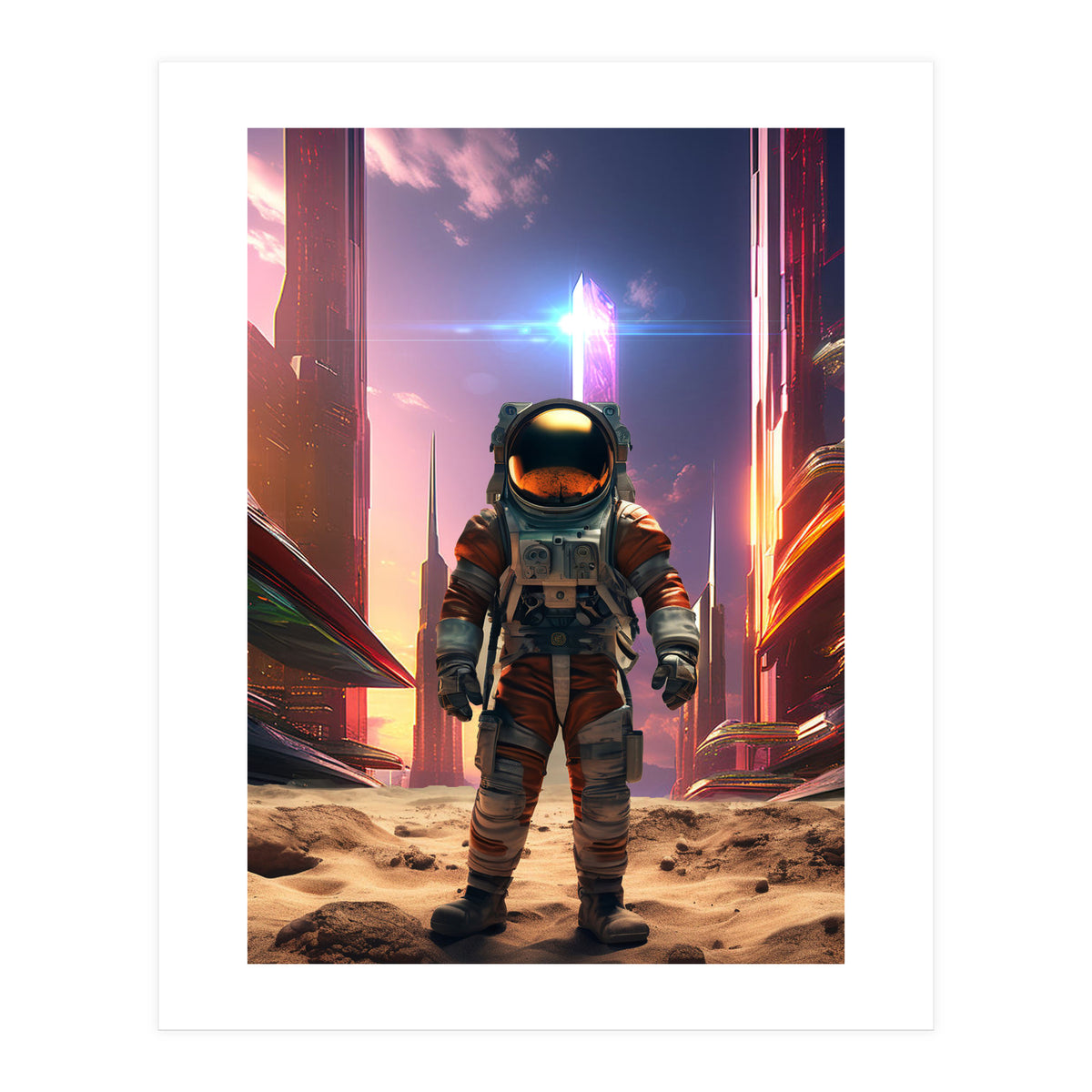 astronaut's final mission (Print Only)