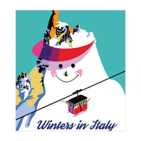Winters In Italy Aosta Valley (Print Only)