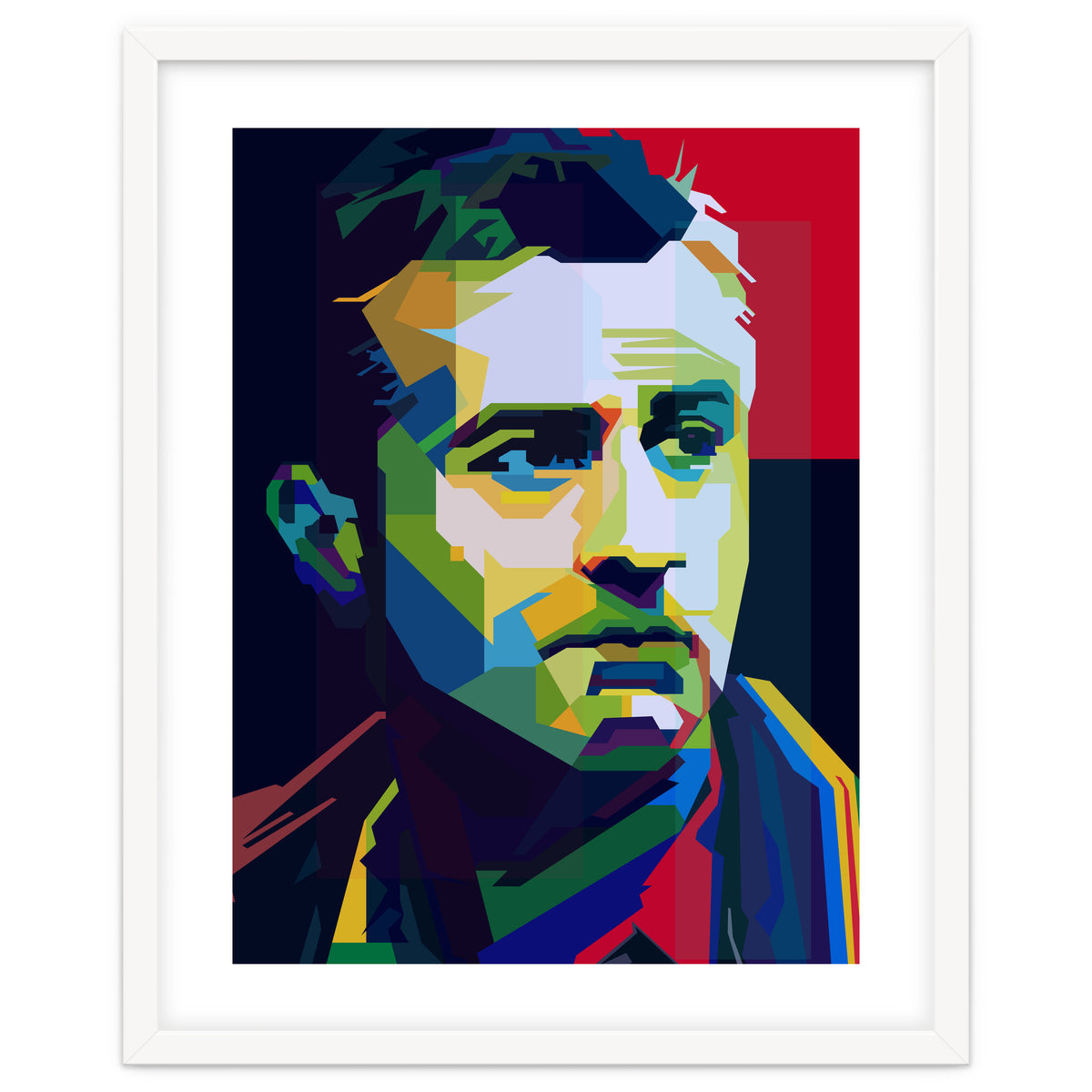 Robert De Niro Hollywood Movies Pop Art WPAP