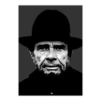 Merle Haggard American Country Musician Legend (Print Only)