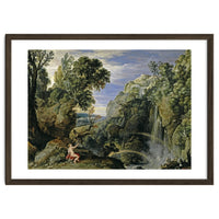 Pedro Pablo Rubens; Paul Bril / 'Landscape with Psyche and Jupiter', 1610; ca. 1630, Flemish Scho...