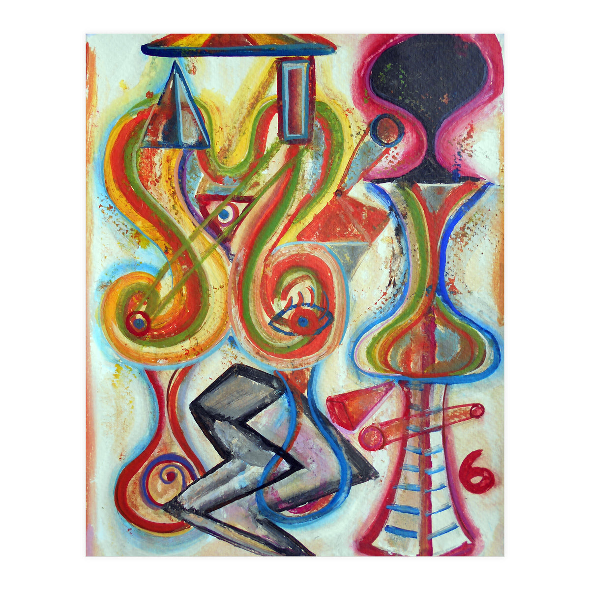 Abstracto Pop 2024 5 (Print Only)