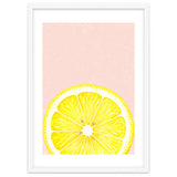 Lemon Slice, Fresh Citrus Kitchen Summer Art thumbnail
