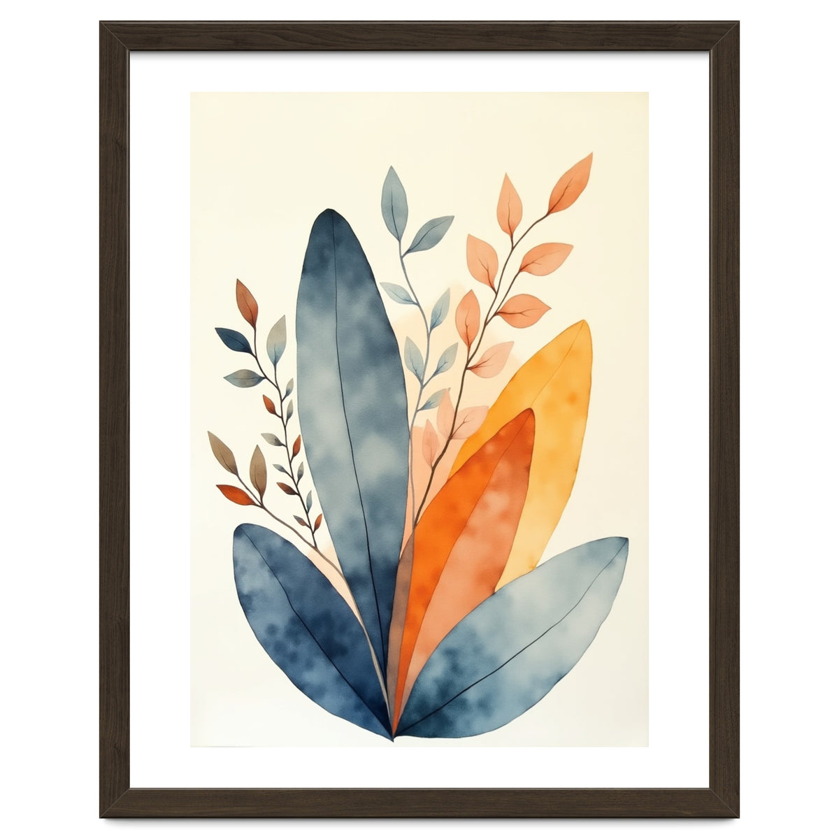 Modern Contemporary Art Flower