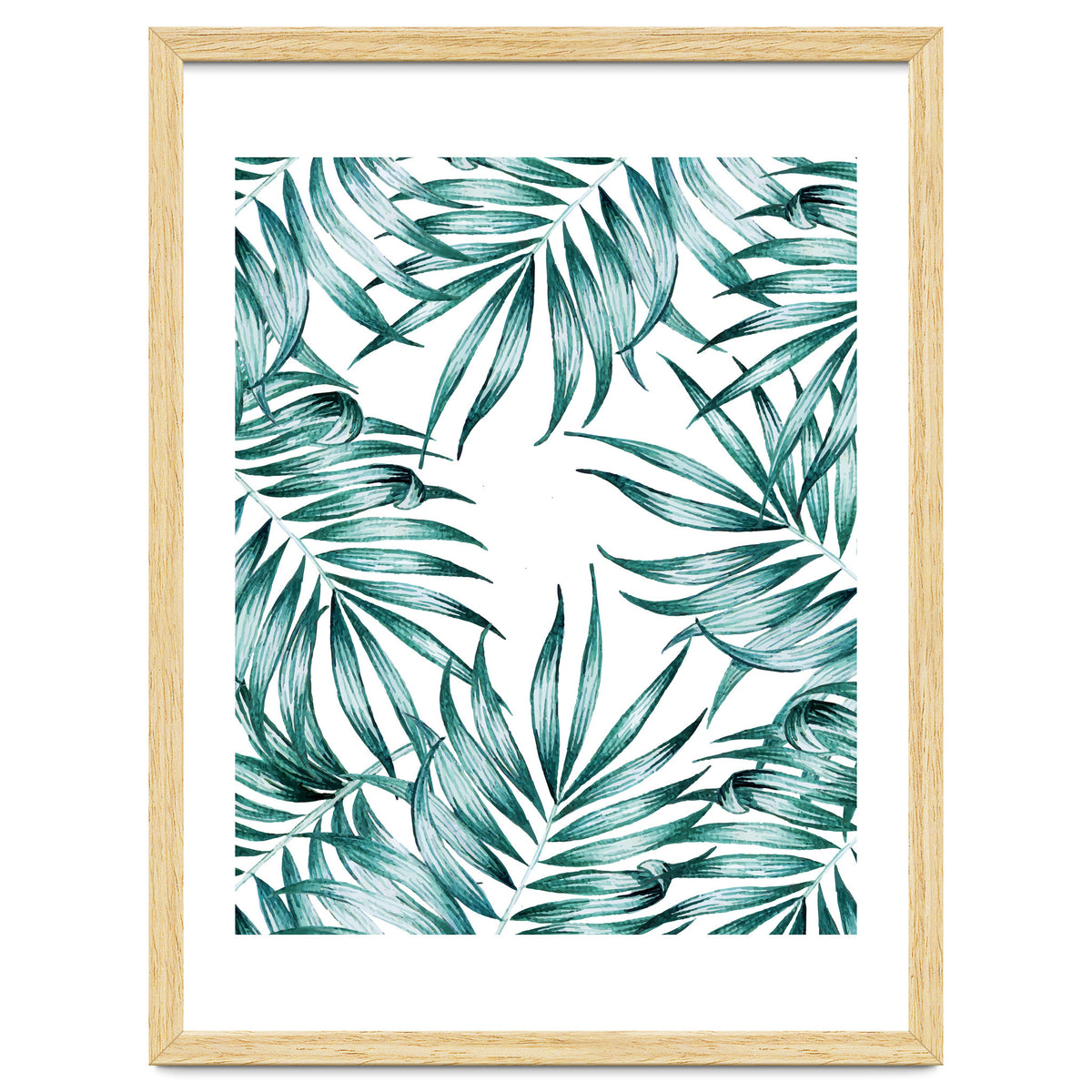 Island Life, Tropical Minimal Palm Vintage Illustration, Luxe Bohemian Botanical Nature Beachy