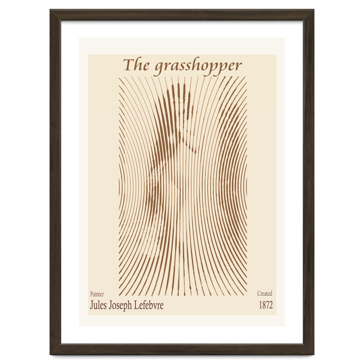 The Grasshopper – Jules Joseph Lefebvre  (1872)