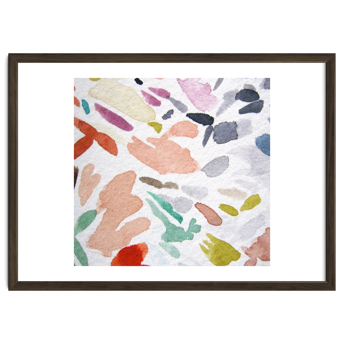 Abstract, Watercolor, Art Print, Viddy Pop The Mood Room