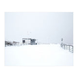 Hut in the winter seascape  (Print Only) thumbnail