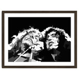 Robert Plant & Jimmy Page Black Illustration thumbnail
