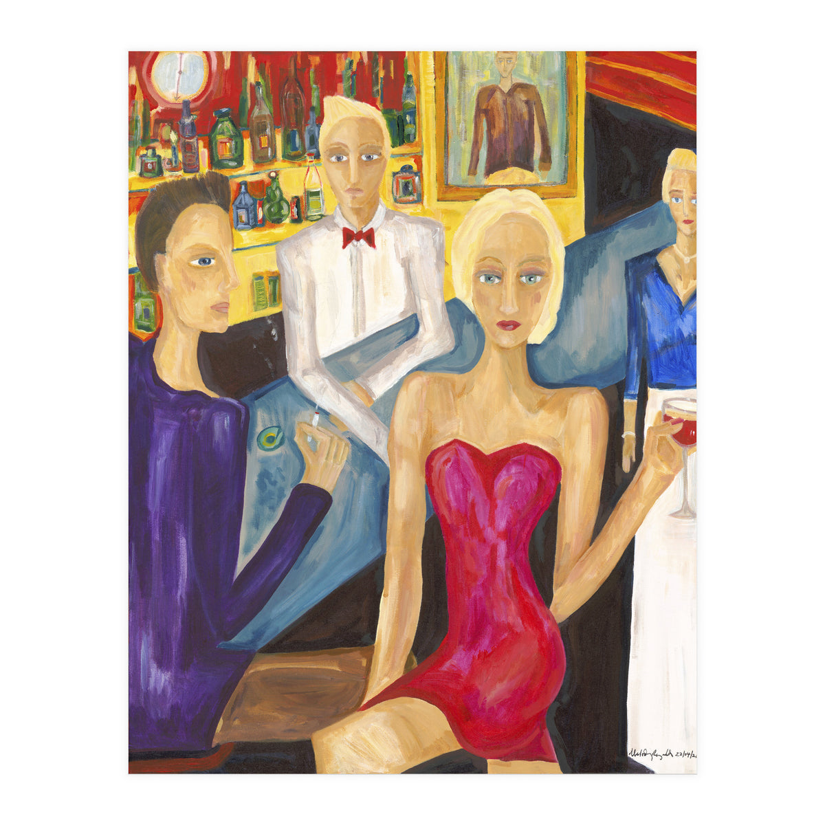 At The Bar (Print Only)