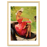 Pinup Girl On A Chariot Fast Ride thumbnail