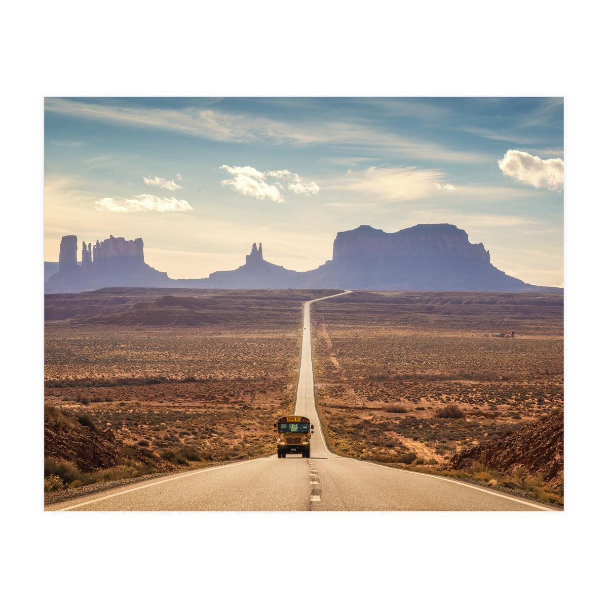Forrest Gump road, USA (Print Only)