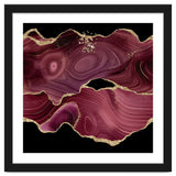 Burgundy & Gold Glitter Agate Texture 03 thumbnail