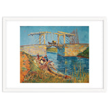Drawbridge at Arles with a group of washerwomen (pont de Langlois, Arles, France). thumbnail