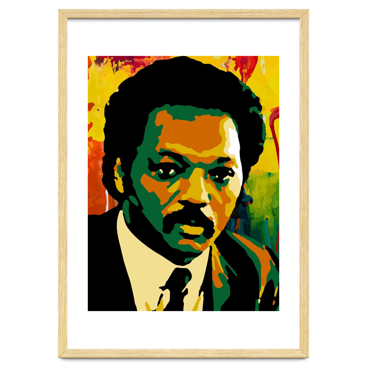 Jesse Jackson Colorful Abstract Art 2