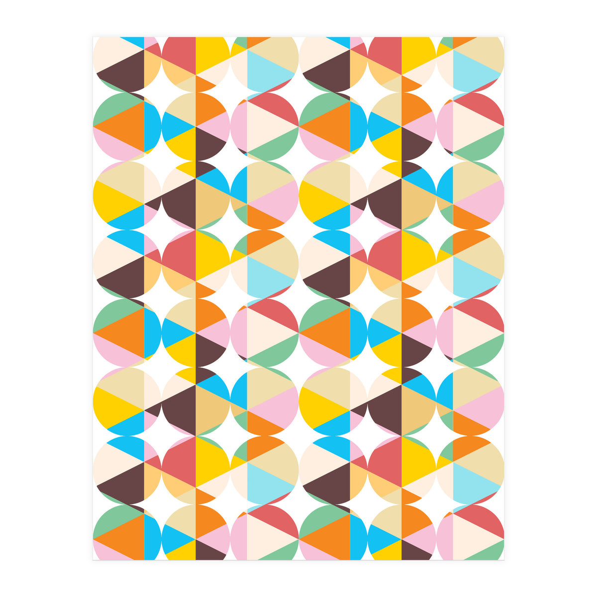 Retro Geometry #society6 #decor #buyart (Print Only)