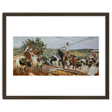 'Andalusia, The Round Up', 1914, Oil on canvas, 358 x 766,5 cm. thumbnail