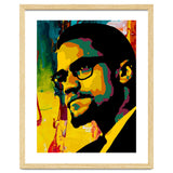 Malcolm X Colorful Abstract Art thumbnail
