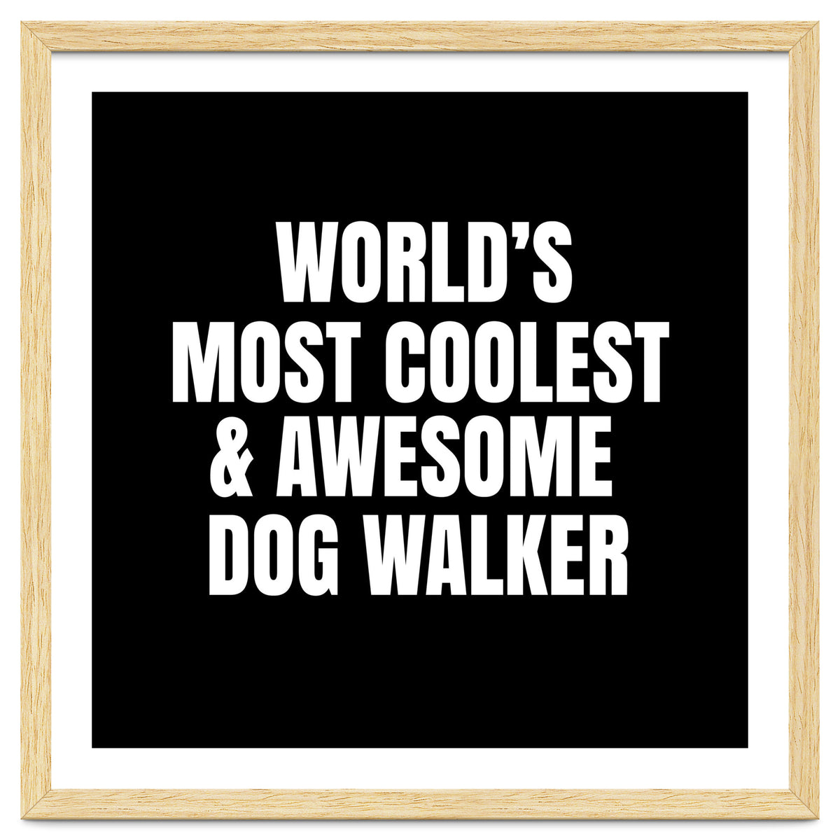 World's most coolest and awesome dog walker
