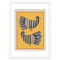 Striped Bird Pair II