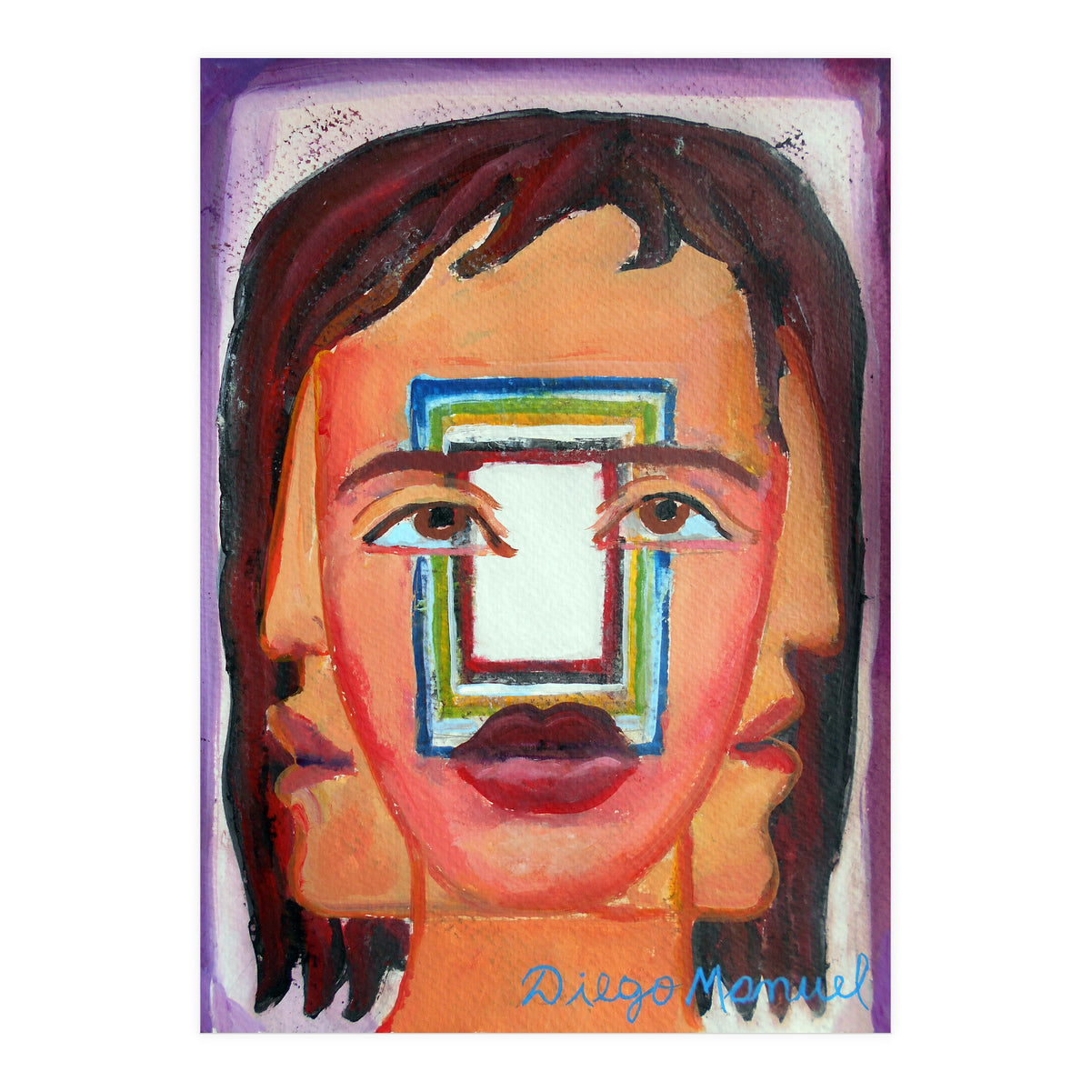 Cabeza De Mujer 21 (Print Only)